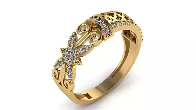 wedding Ring cocktail gemstone printable collection I 001