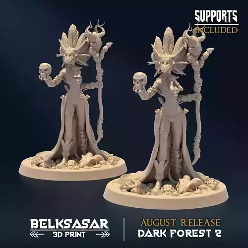 Deepkeeper Shaman Normal and Nude C