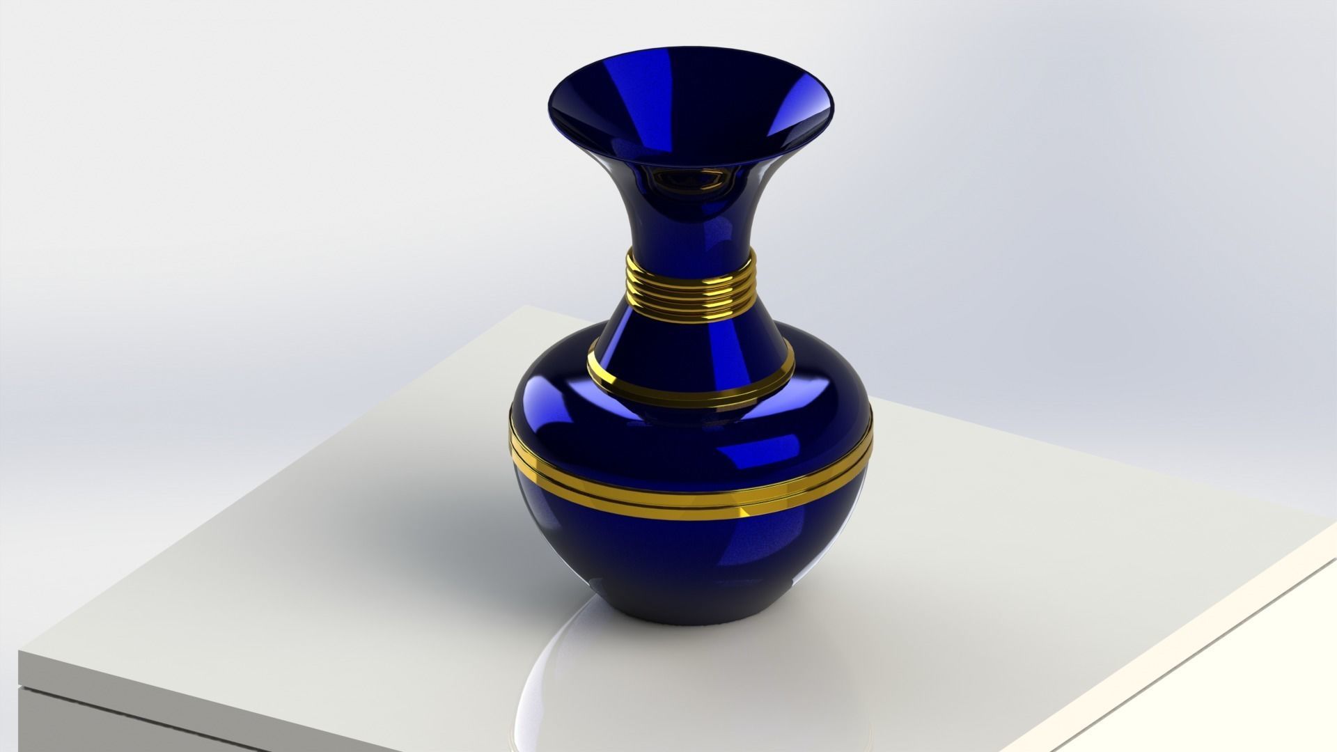 Antique Vase Model A 3D model_9