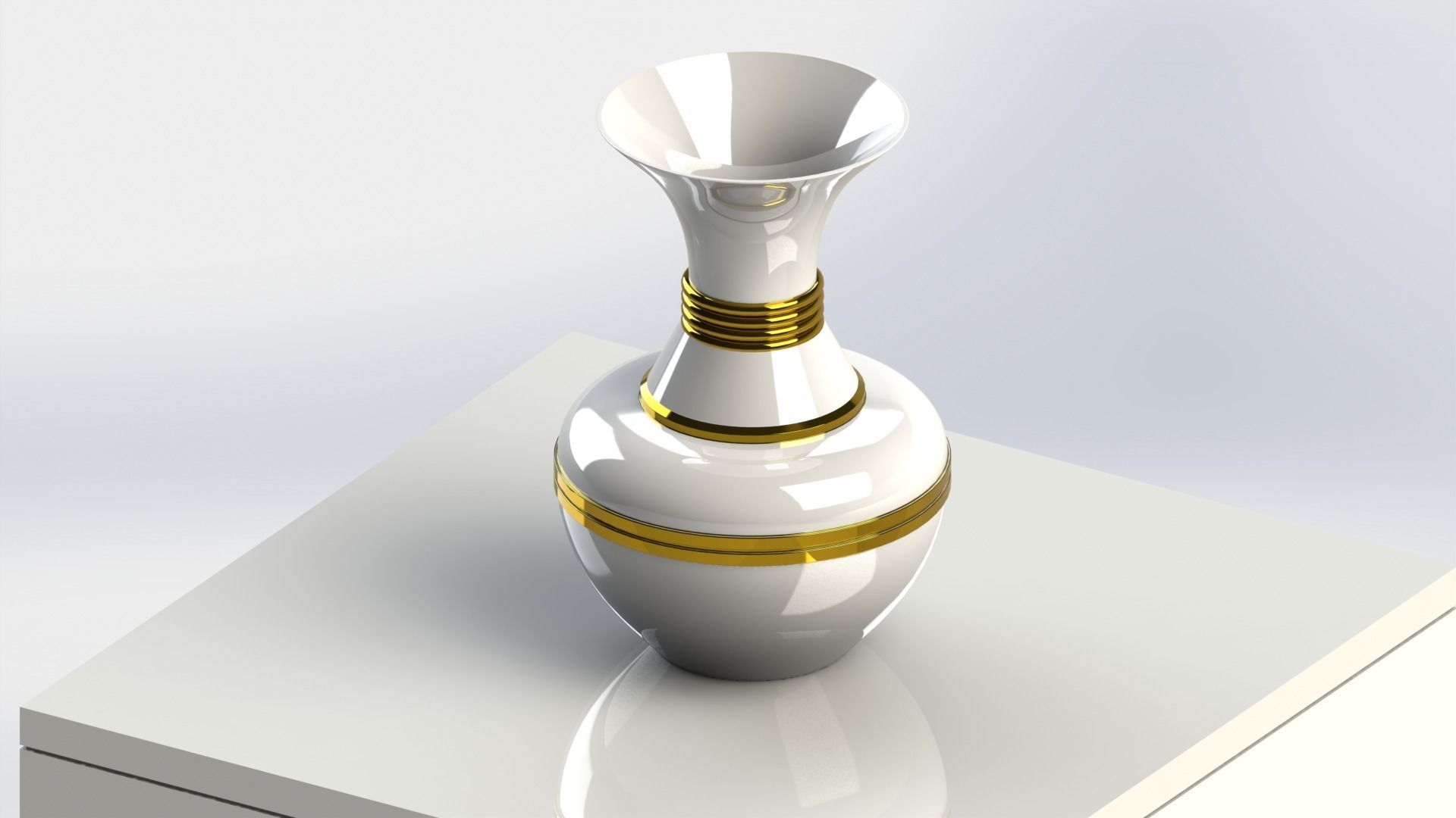 Antique Vase Model A 3D model_7