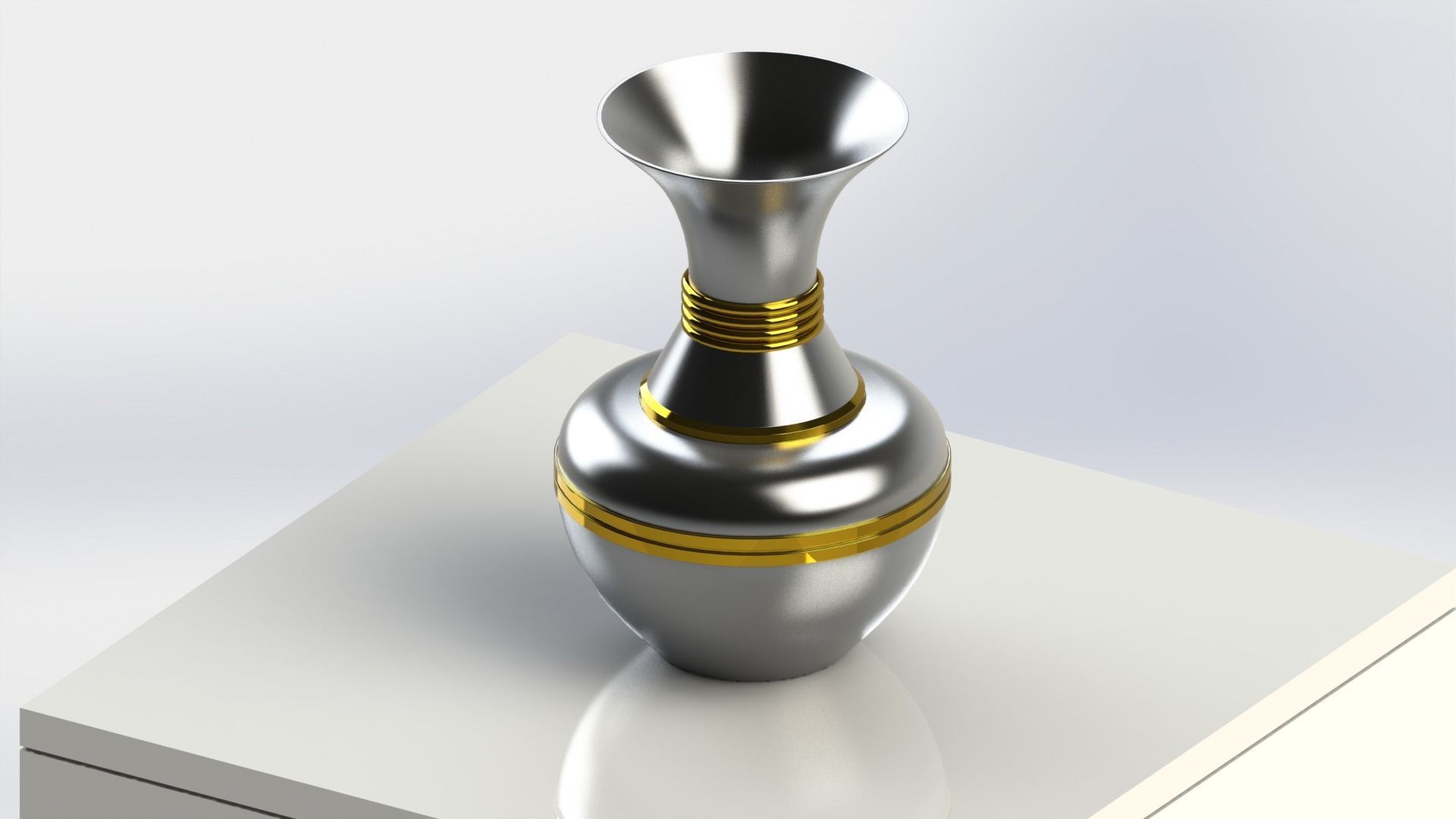 Antique Vase Model A 3D model_5