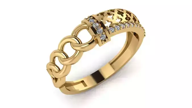 wedding Ring cocktail gemstone printable collection I 017