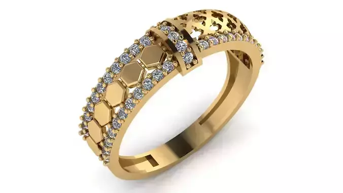 wedding Ring cocktail gemstone printable collection I 019