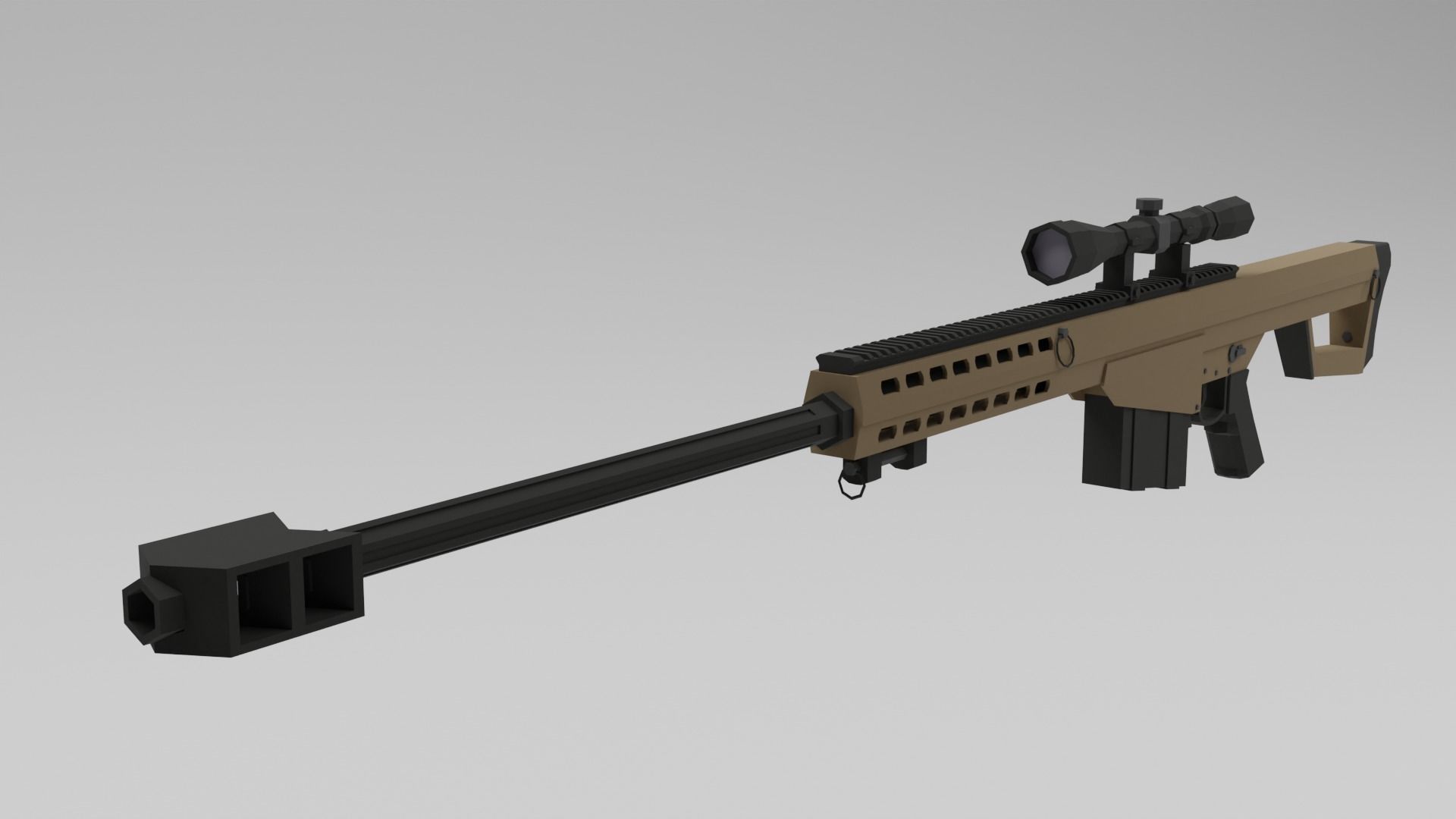 Low Poly Soldiers Rigged Free Free 3D model_8