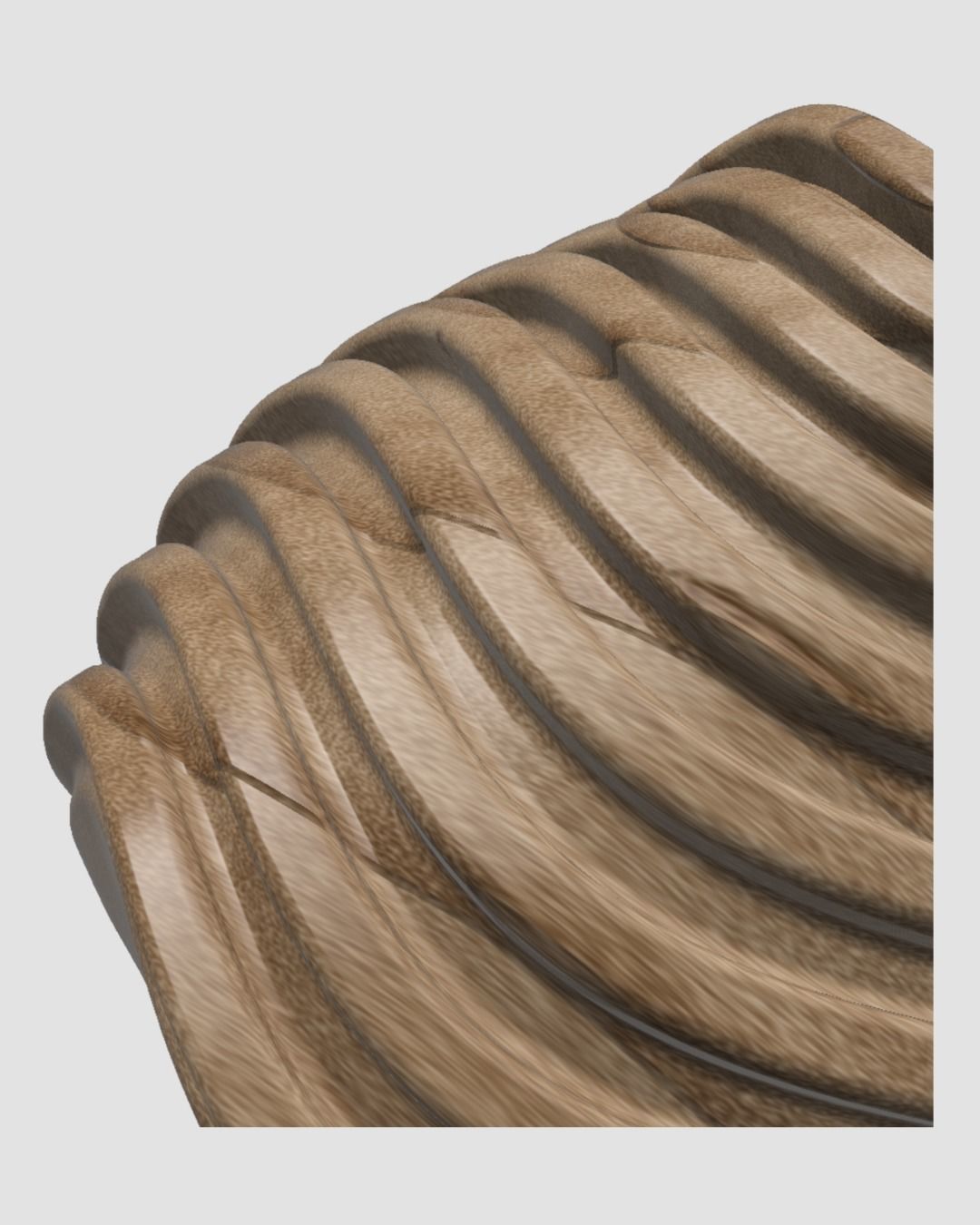 Flower Vase 3D print model_3