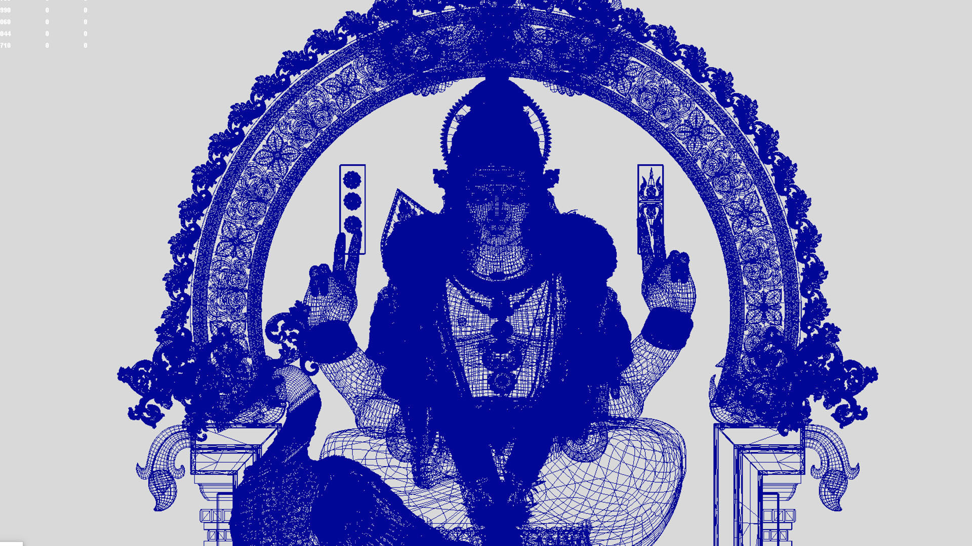 lord murugan muruga  3D model_20