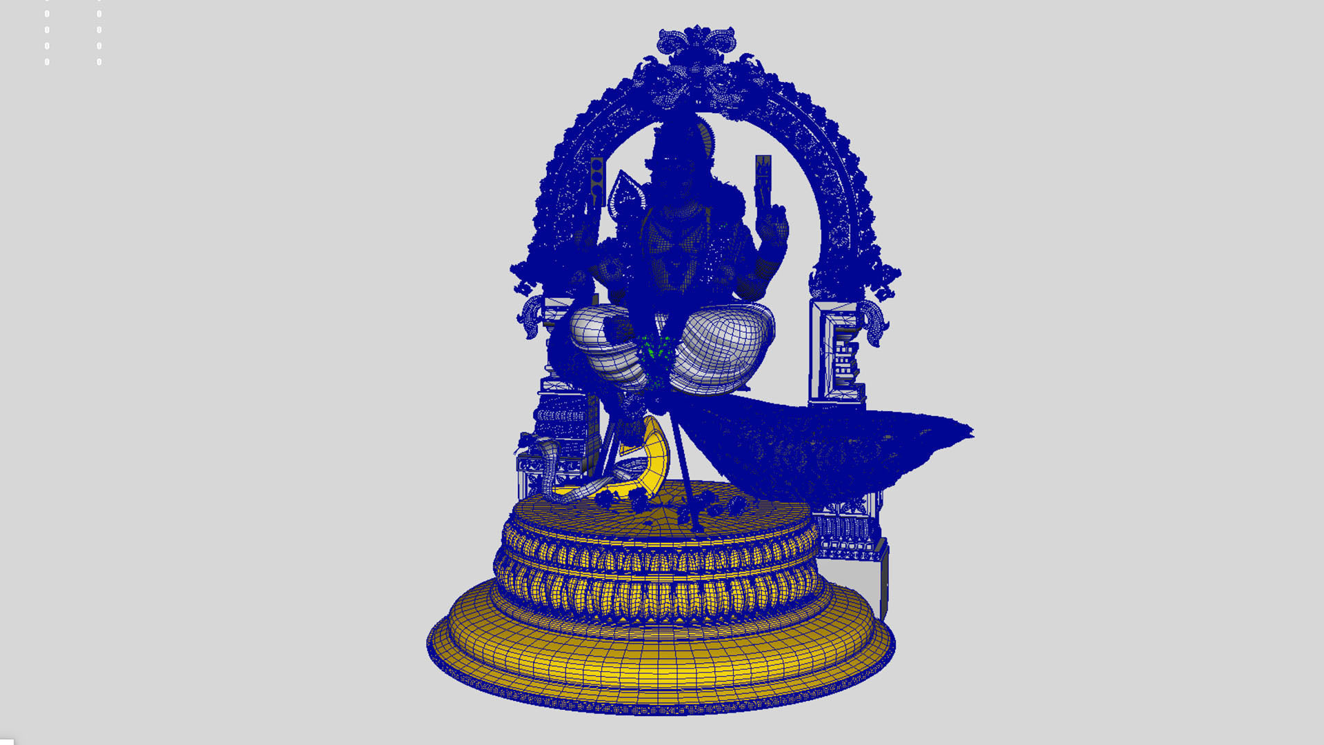 lord murugan muruga  3D model_19