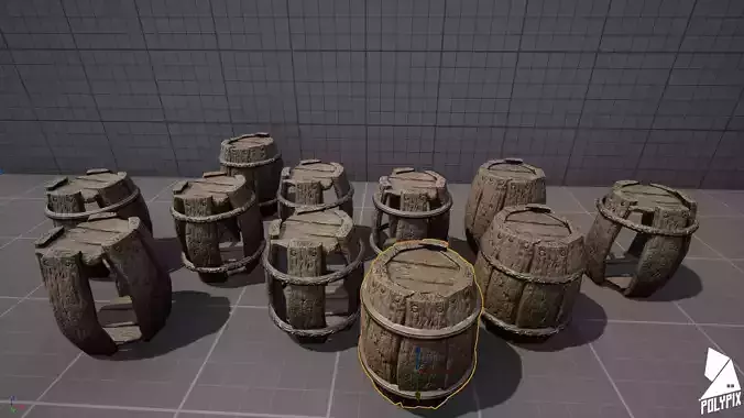 Pirate Barrels