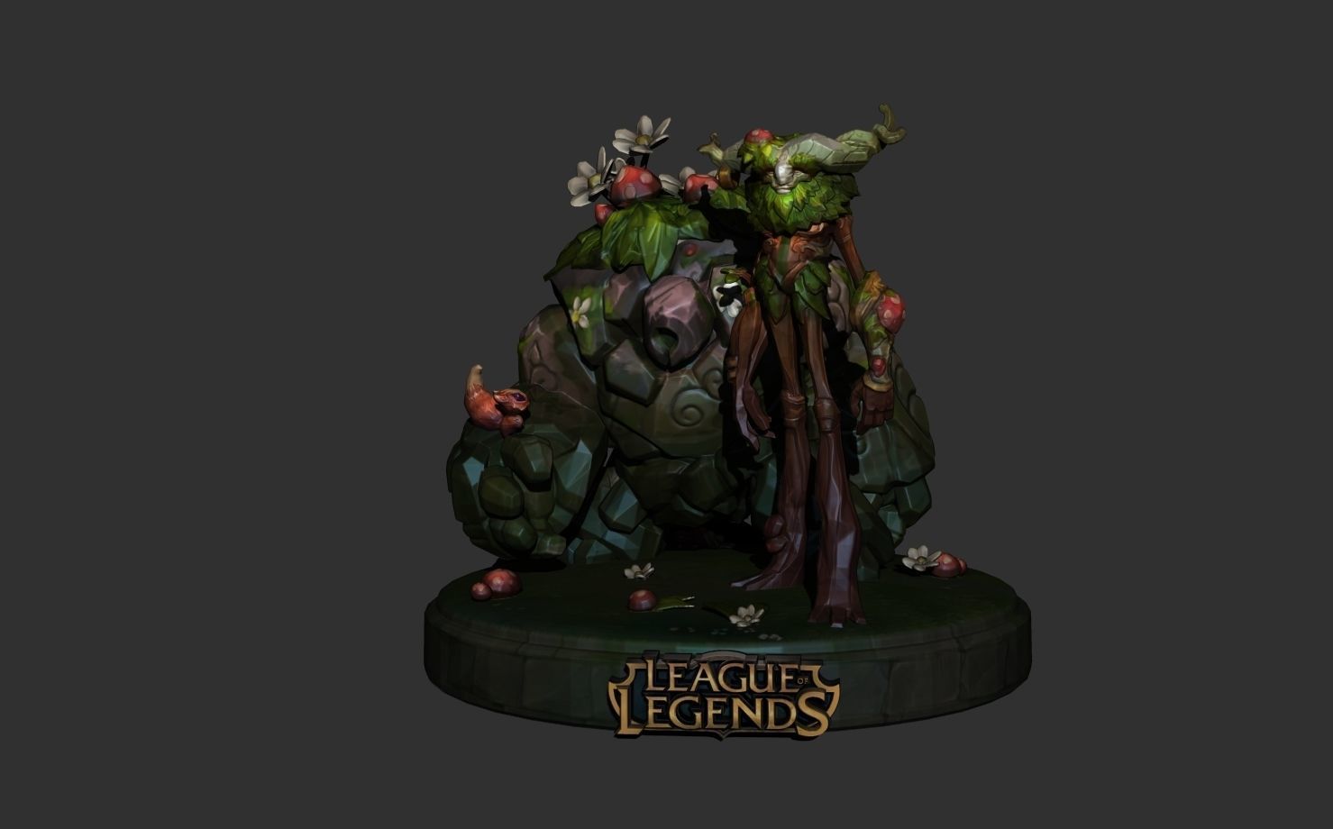 IVERN - LEAGUE OF LEGENDS 3D print model_1