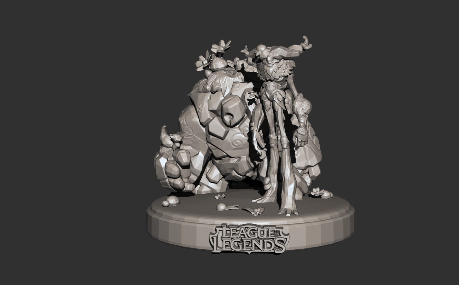 IVERN - LEAGUE OF LEGENDS 3D print model_4