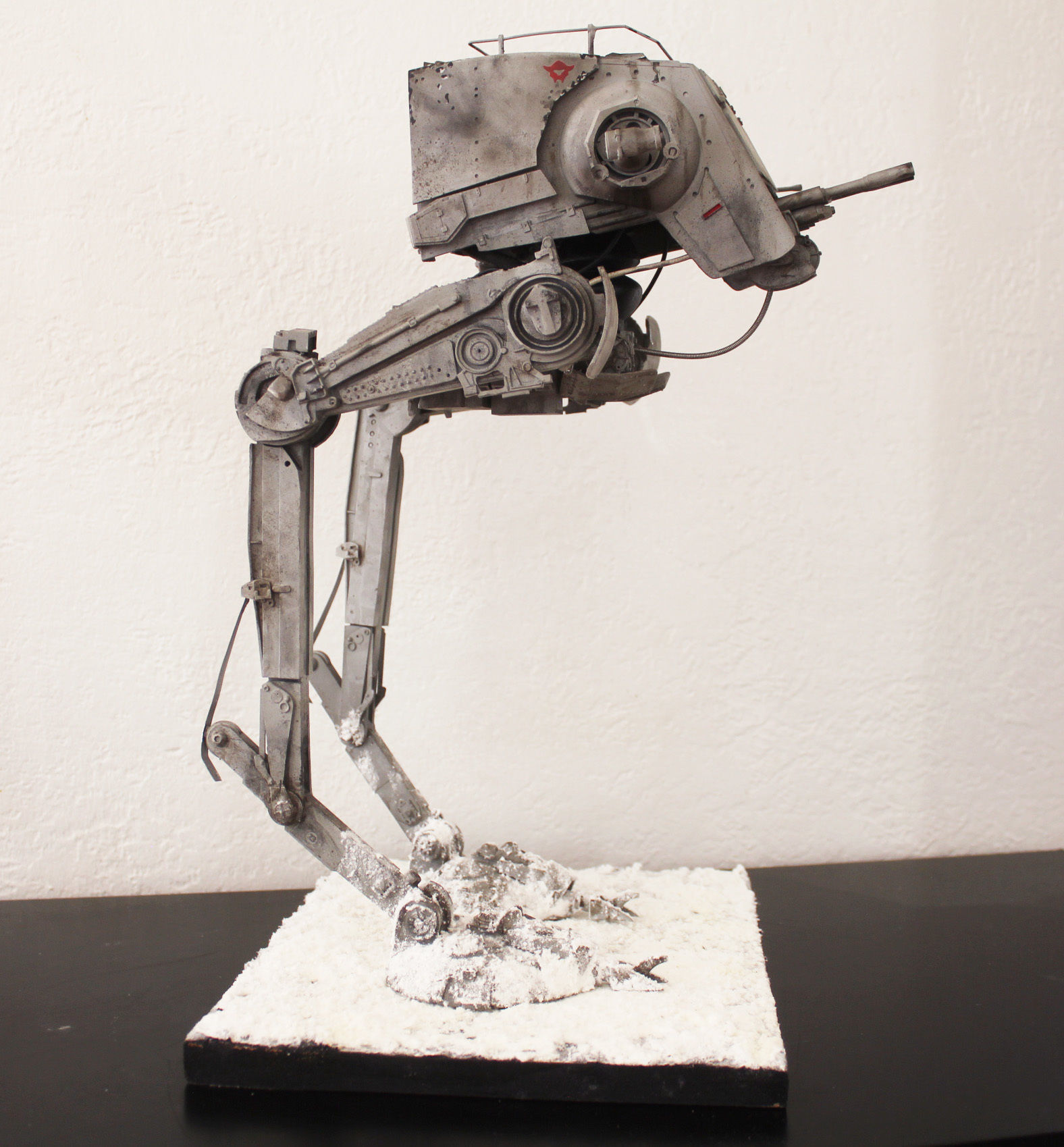 Empire Strikes Back  AT-ST 3D printable STUDIO SCALE 3D print model_22