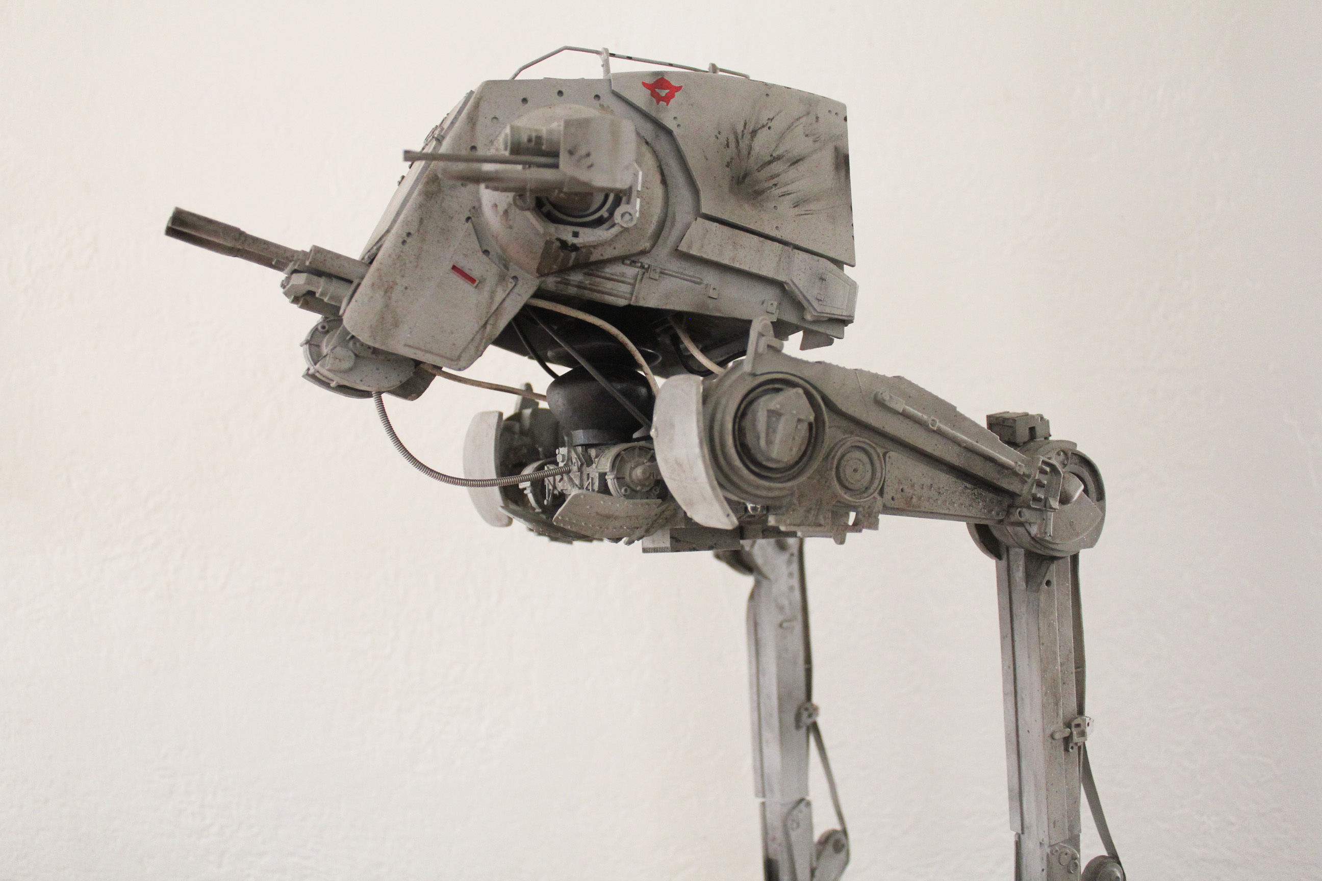 Empire Strikes Back  AT-ST 3D printable STUDIO SCALE 3D print model_26