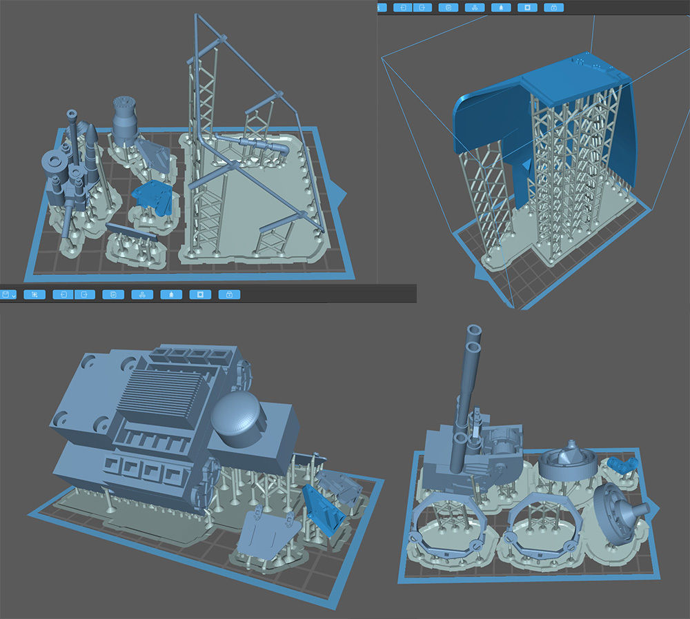 Empire Strikes Back  AT-ST 3D printable STUDIO SCALE 3D print model_7