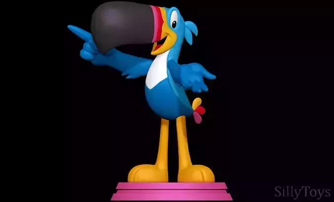 Toucan Sam - Froot Loops 3D print model