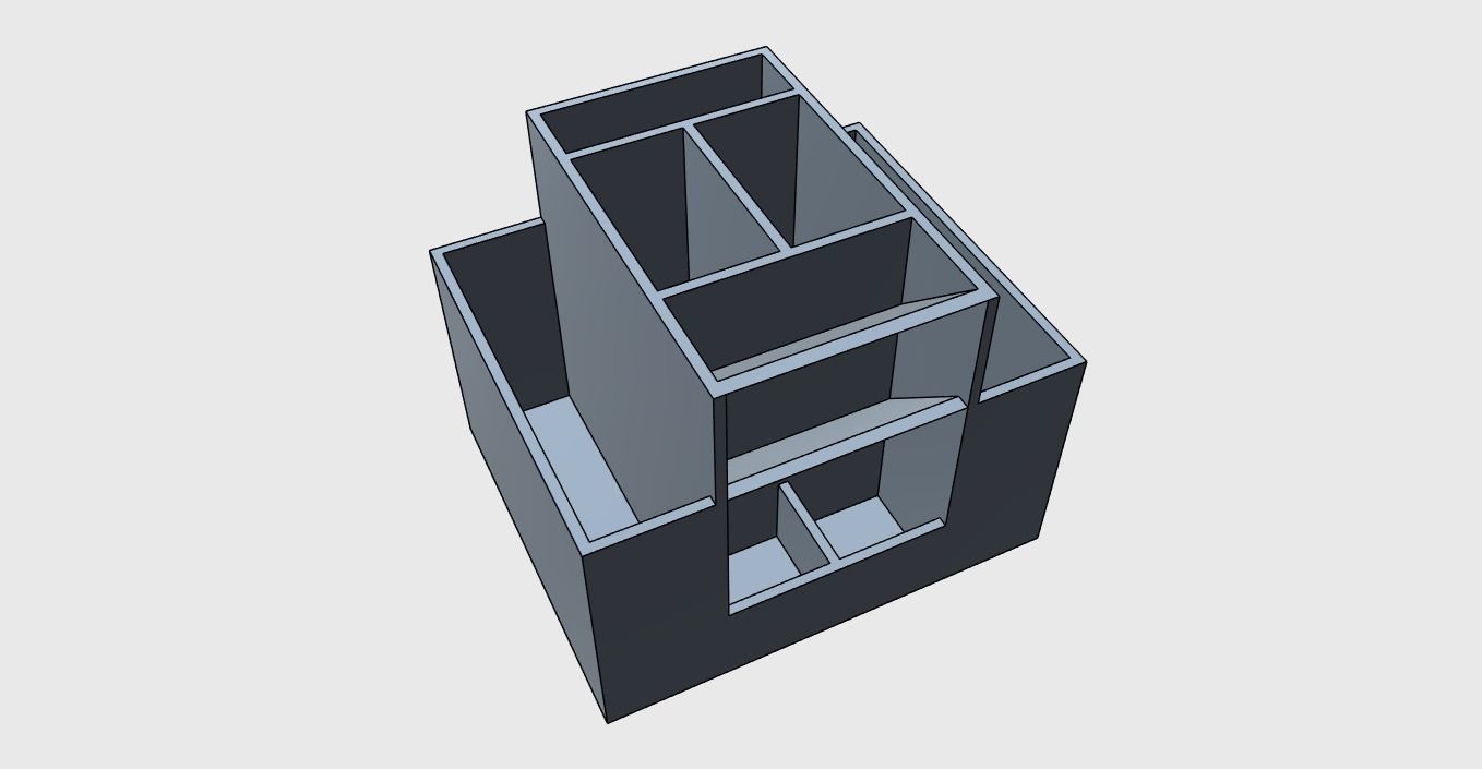 Pencil stand holder easy printable 3D print model_7