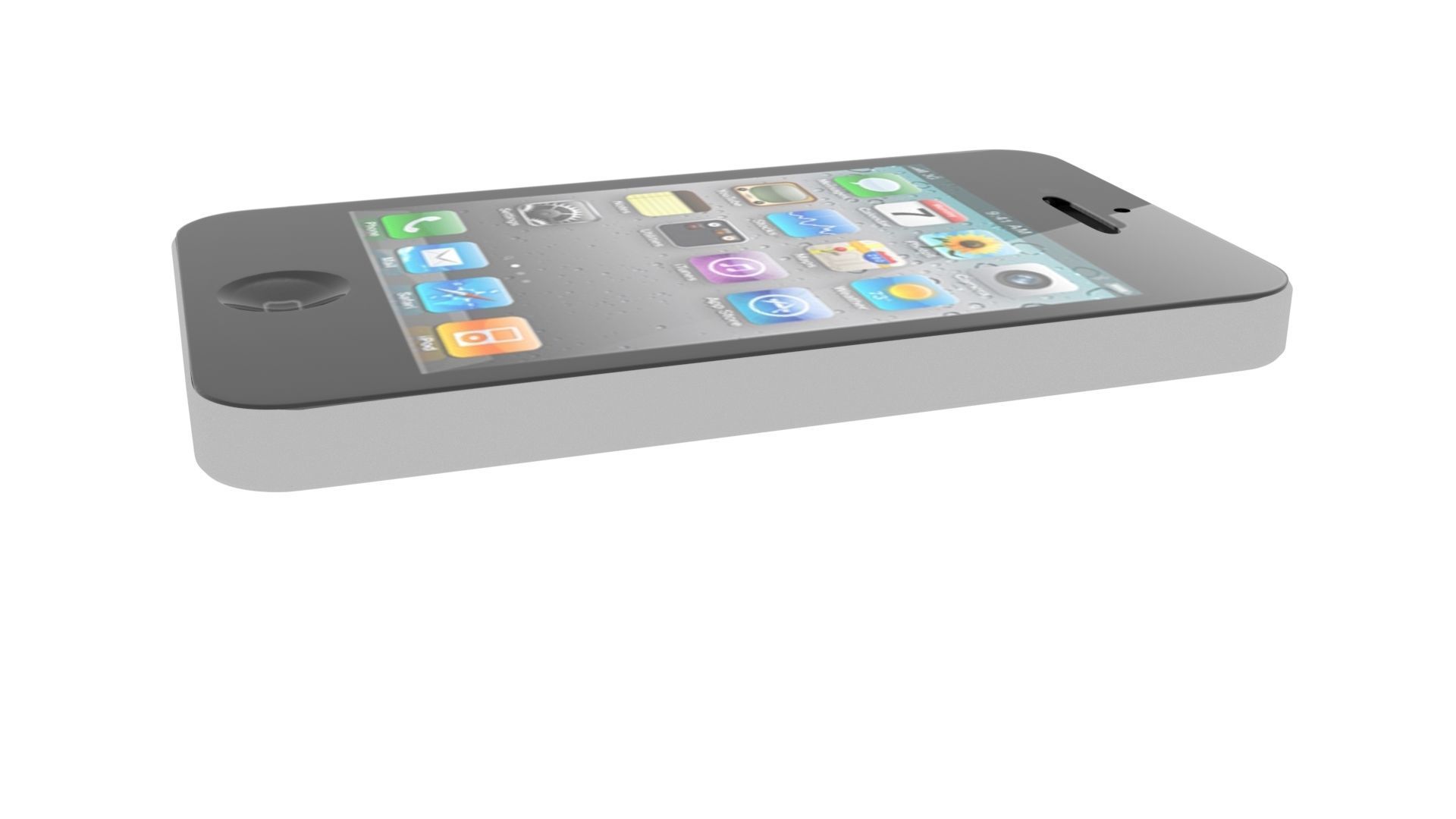 Apple iPhone 4 3D model_9
