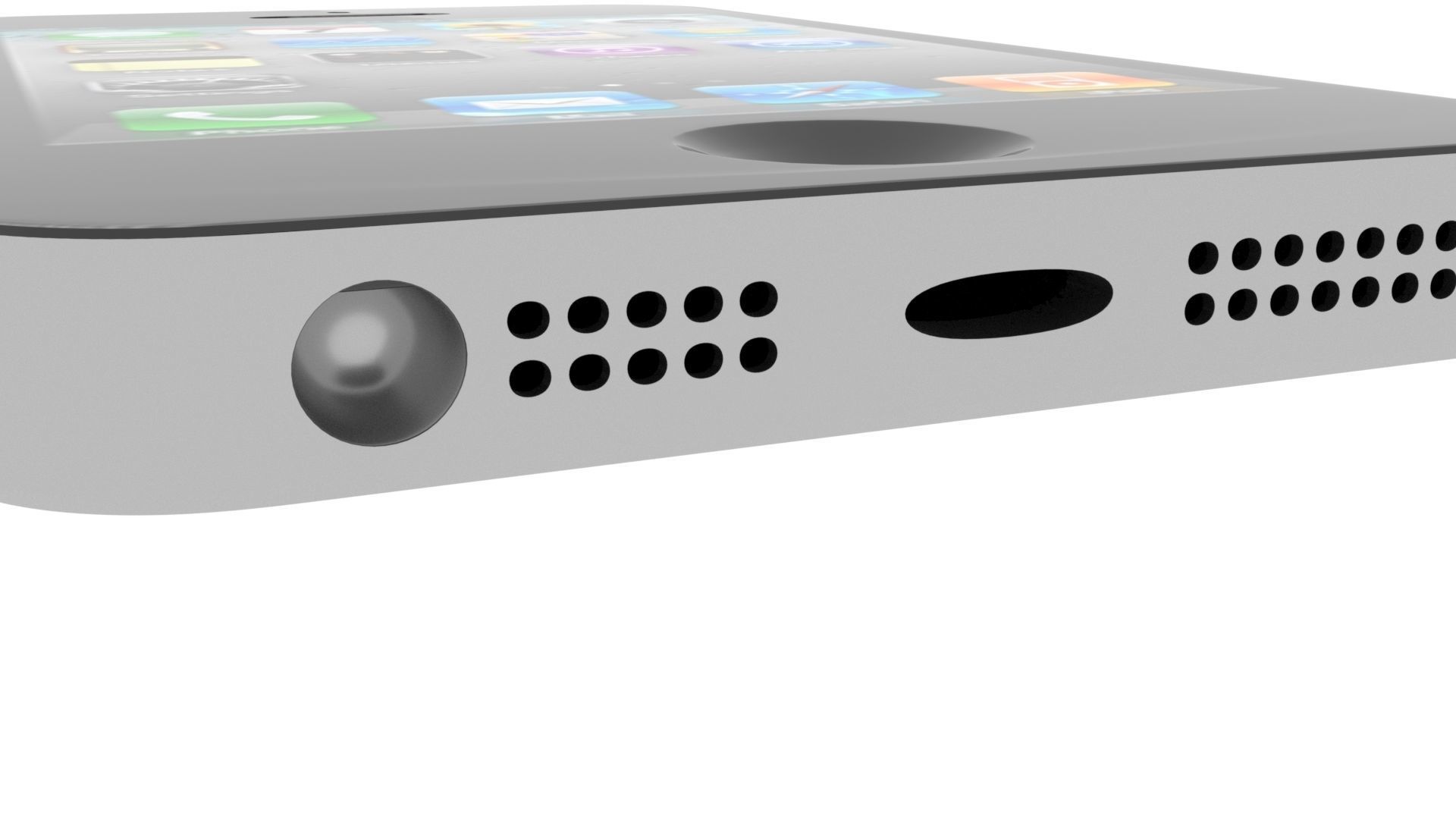 Apple iPhone 4 3D model_4
