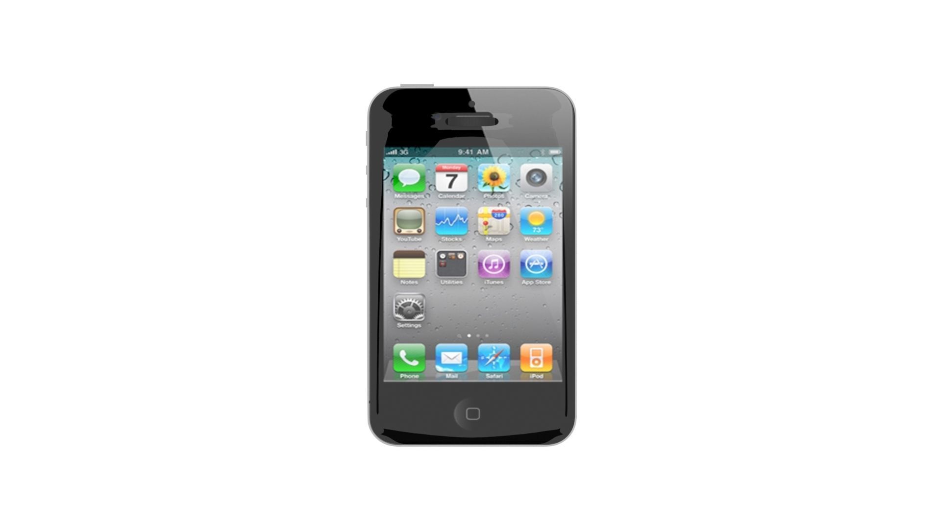 Apple iPhone 4 3D model_1