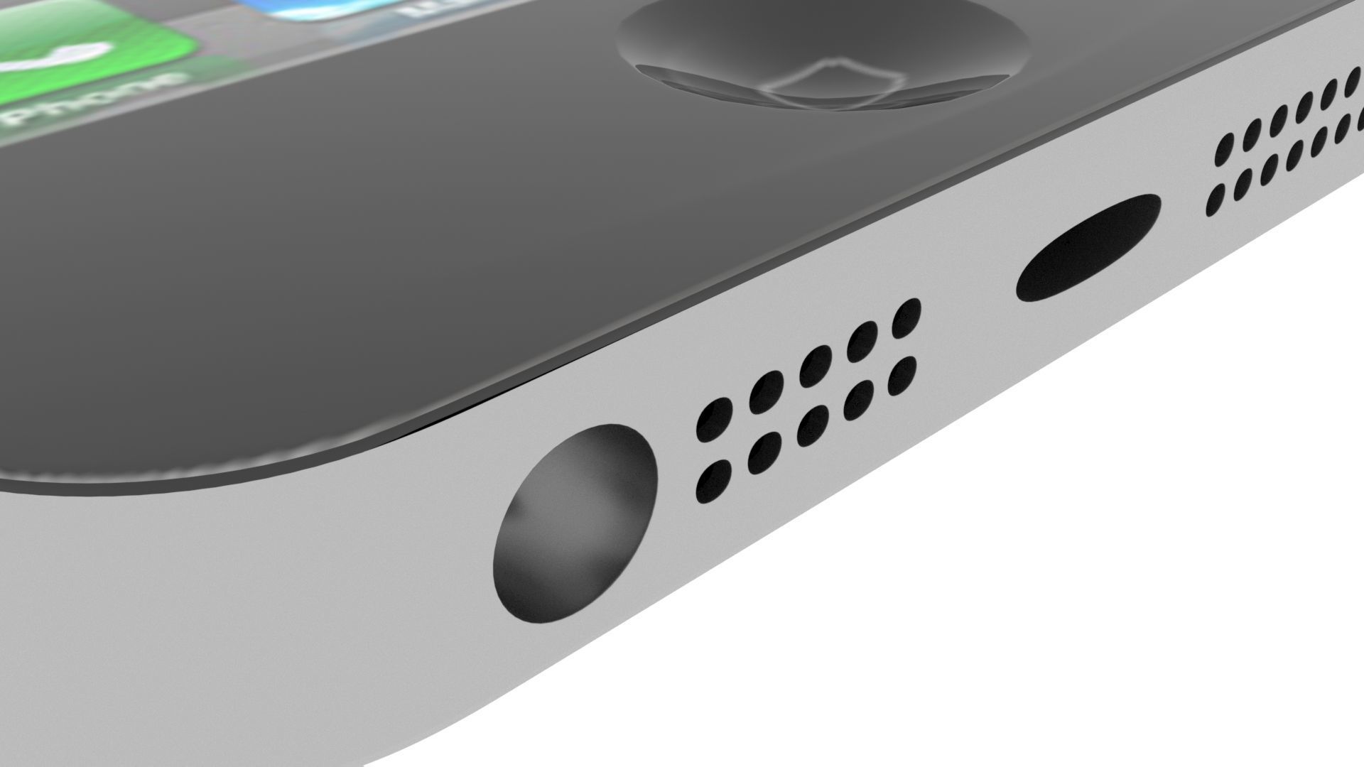Apple iPhone 4 3D model_3