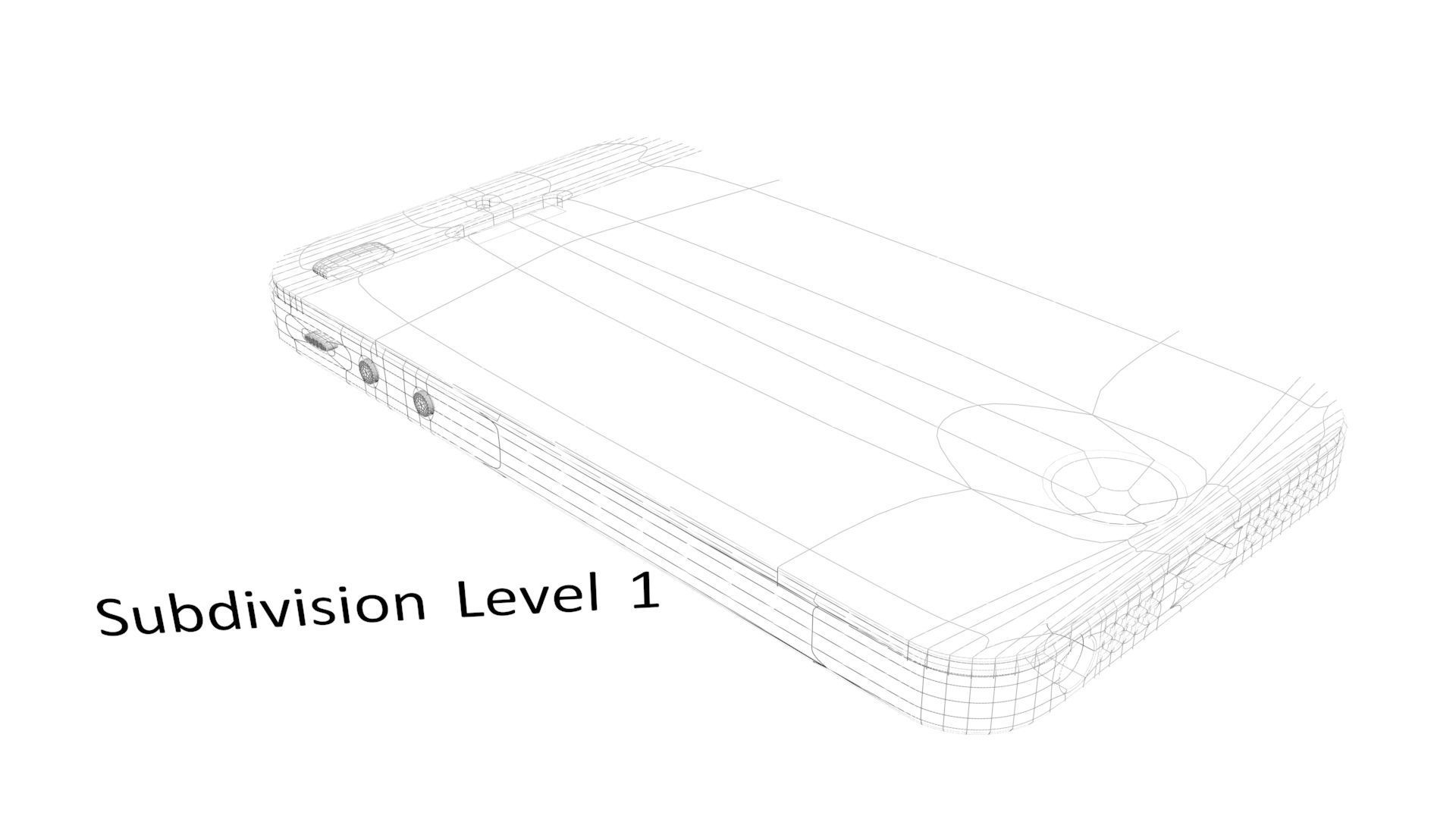 Apple iPhone 4 3D model_24