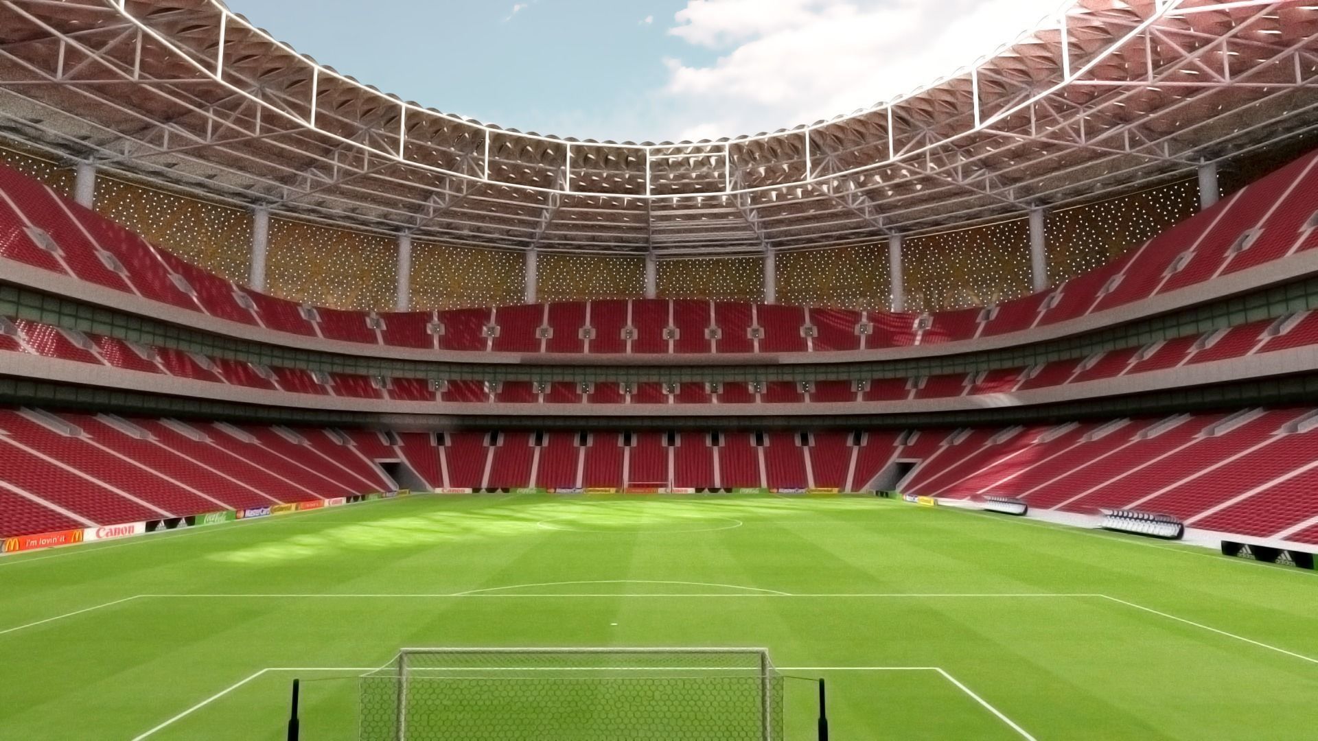 Lusail Qatar Stadium 2022 3D model_4