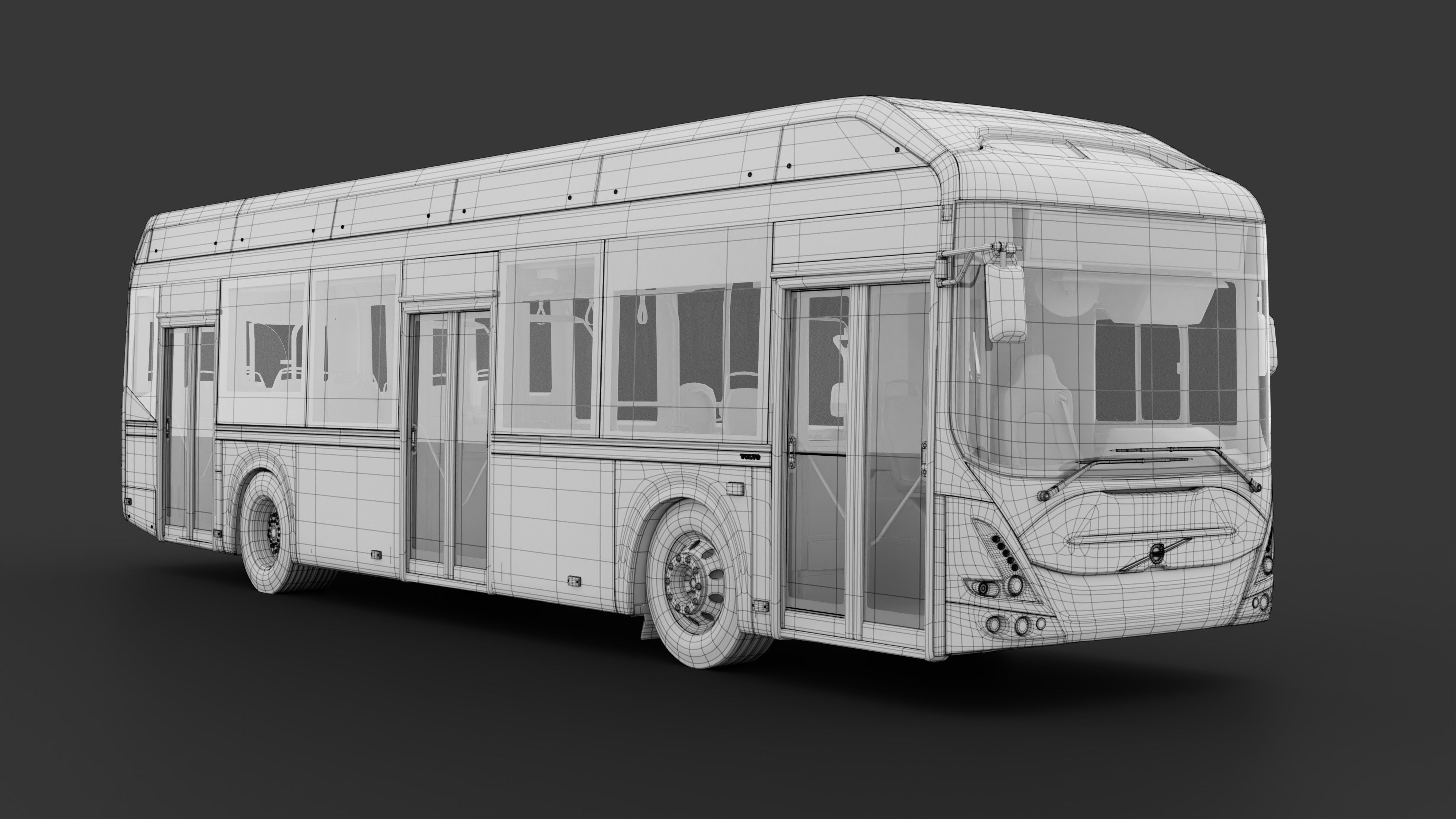 Volvo 7900 Electric 3D model_7