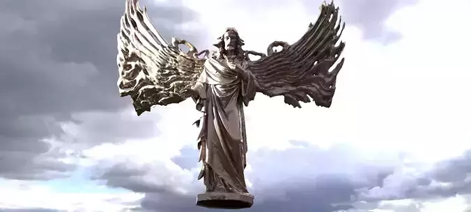 Christ Sunlight statue 3 