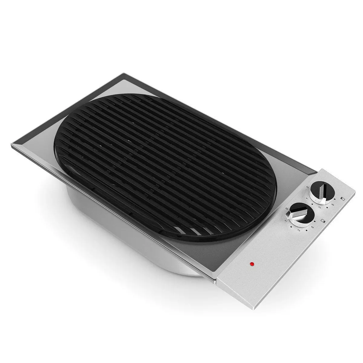 Built in Electric Grill 3D model_0