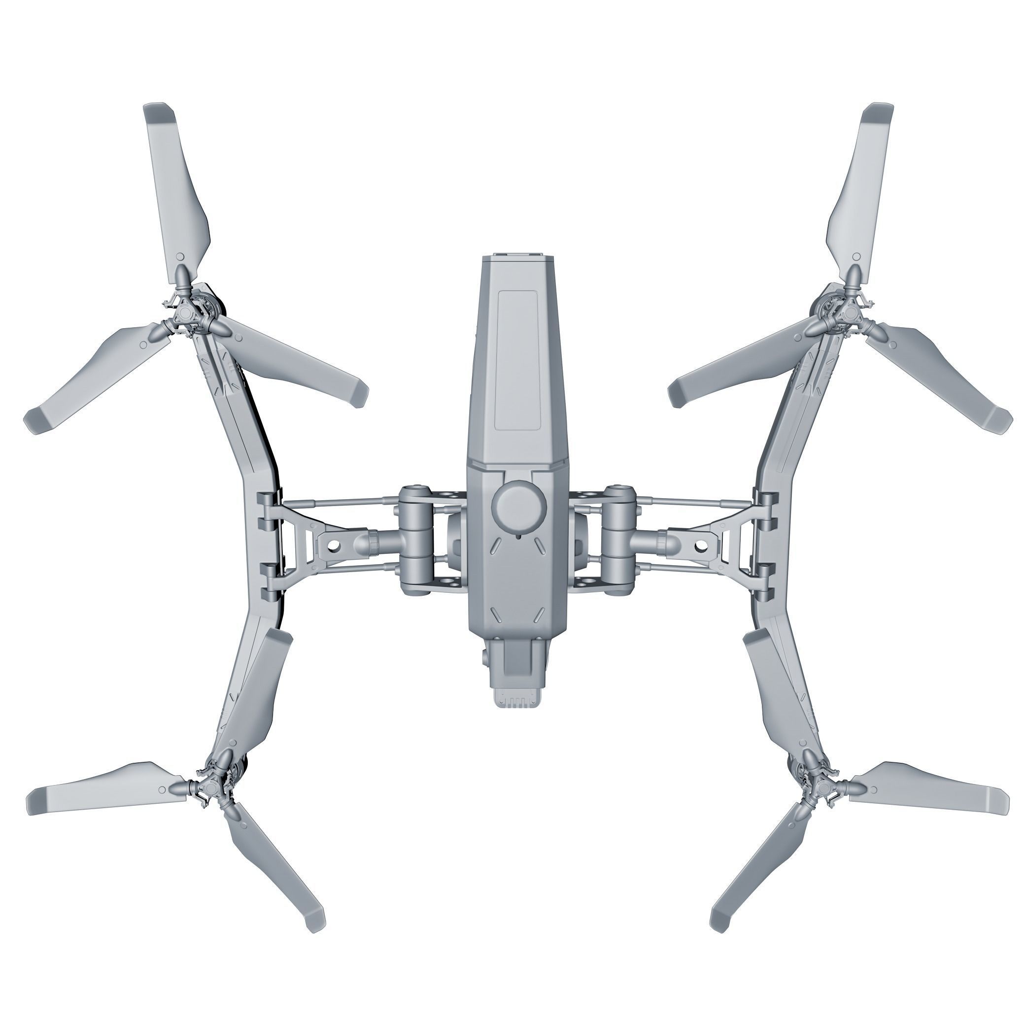 Drone R14 Multi Cam-V4 3D model_3