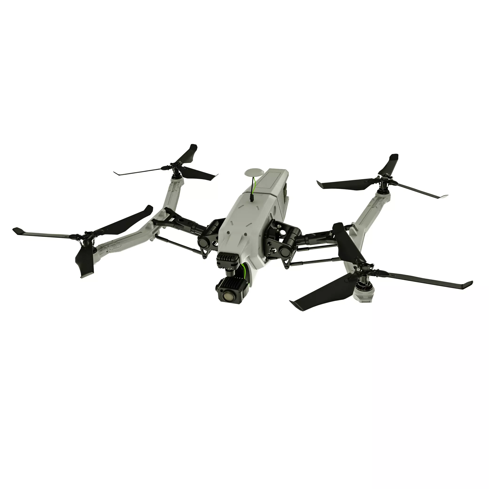 Drone R14 Multi Cam-V4 3D model_0