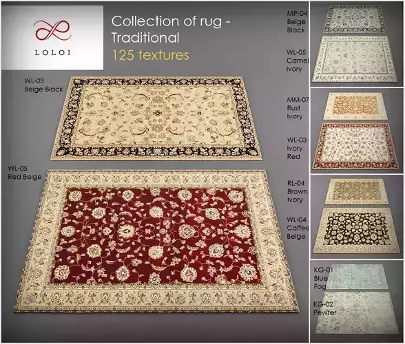 Carpets vol49 3dmodels 