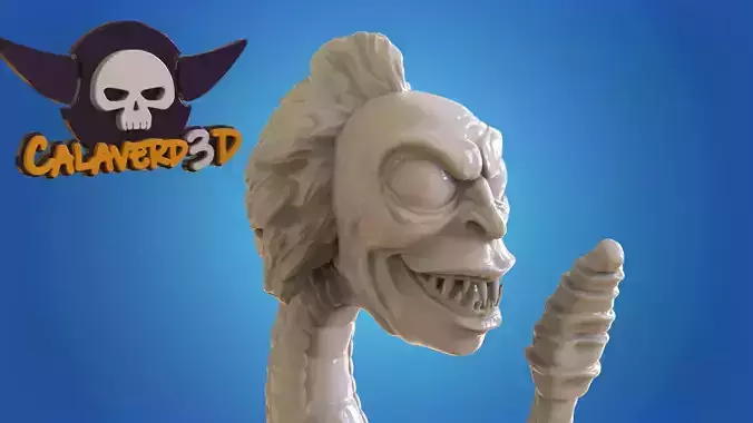 Snake beetlejuice 3D print model