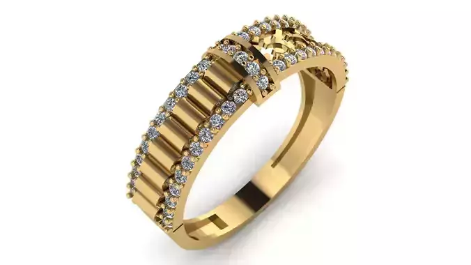 wedding Ring cocktail gemstone printable collection J 016