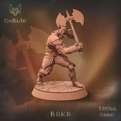Troll Baka - Troll Gang 3D print model
