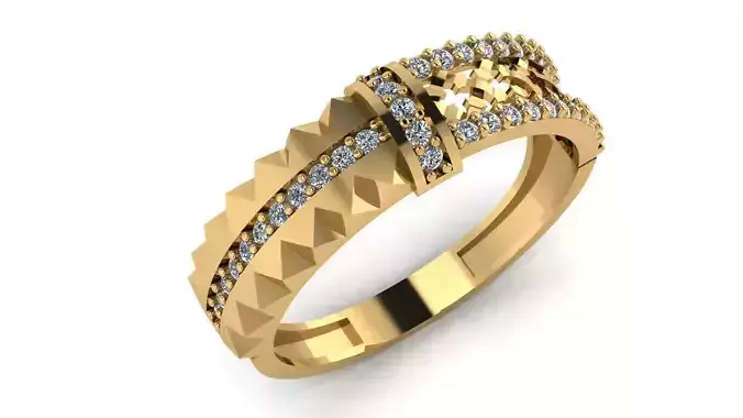 wedding Ring cocktail gemstone printable collection J 023