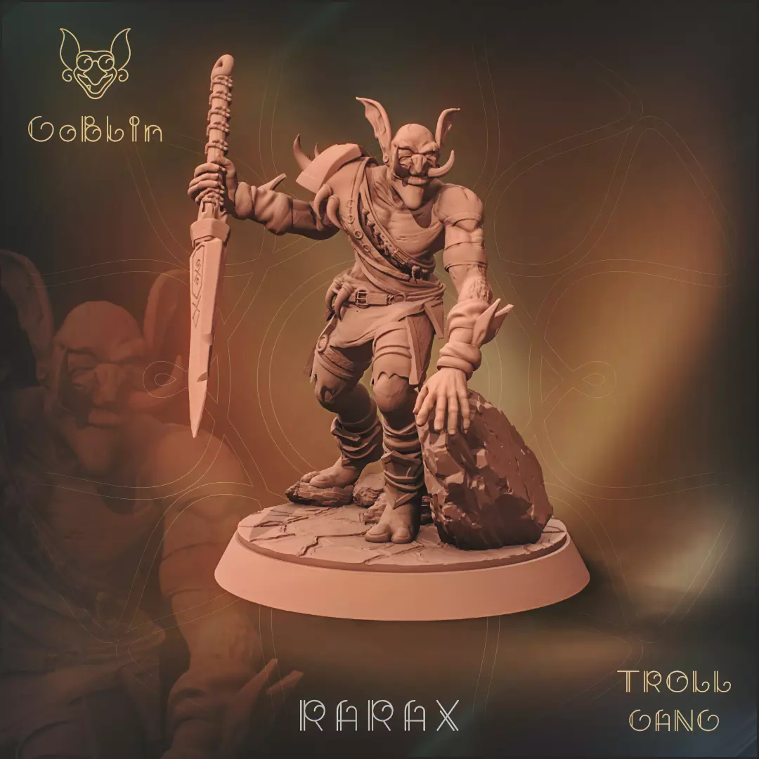Troll Rarax - Troll Gang 3D print model_0