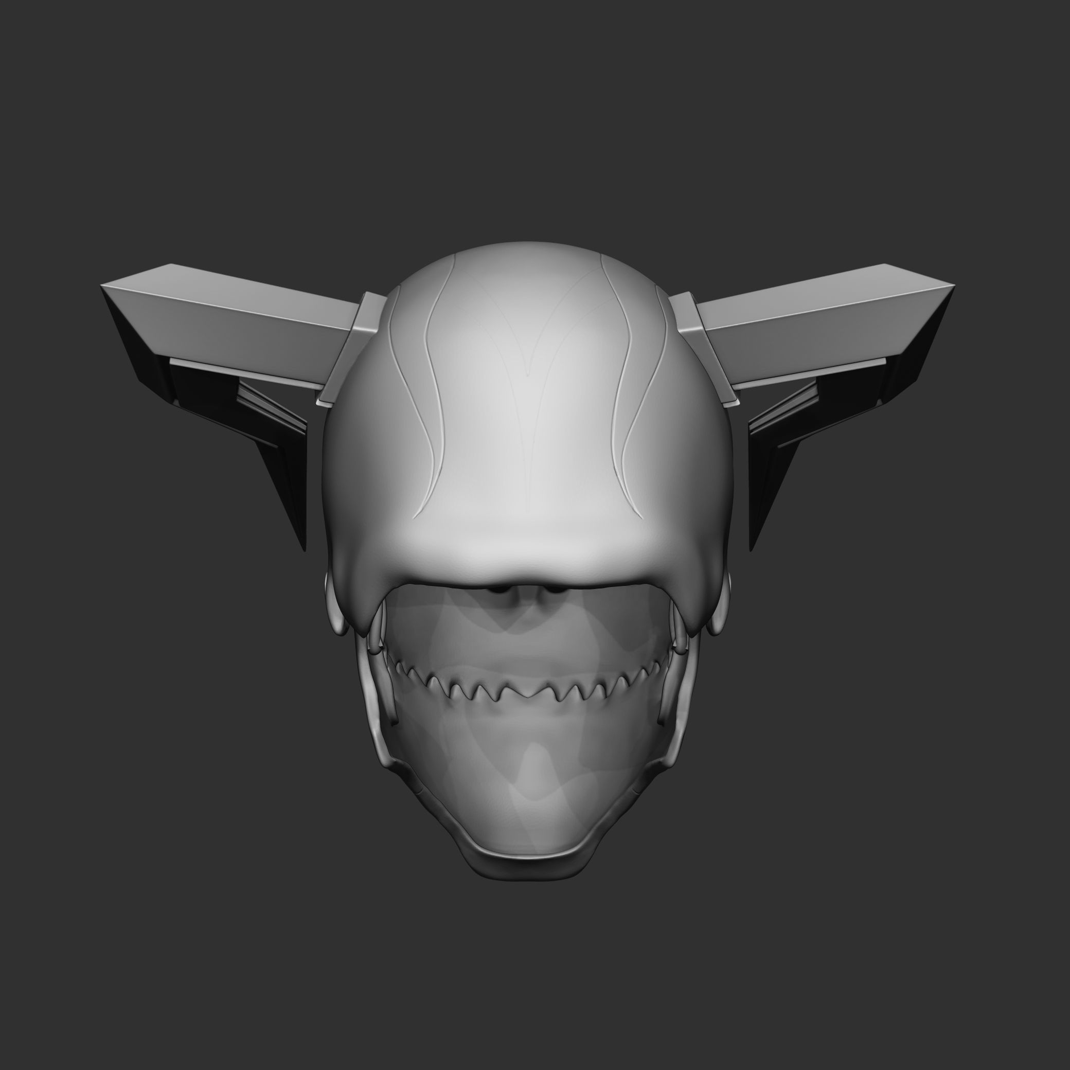 Ichigo VASTO LORDE Hollow Mask 3D print model_5