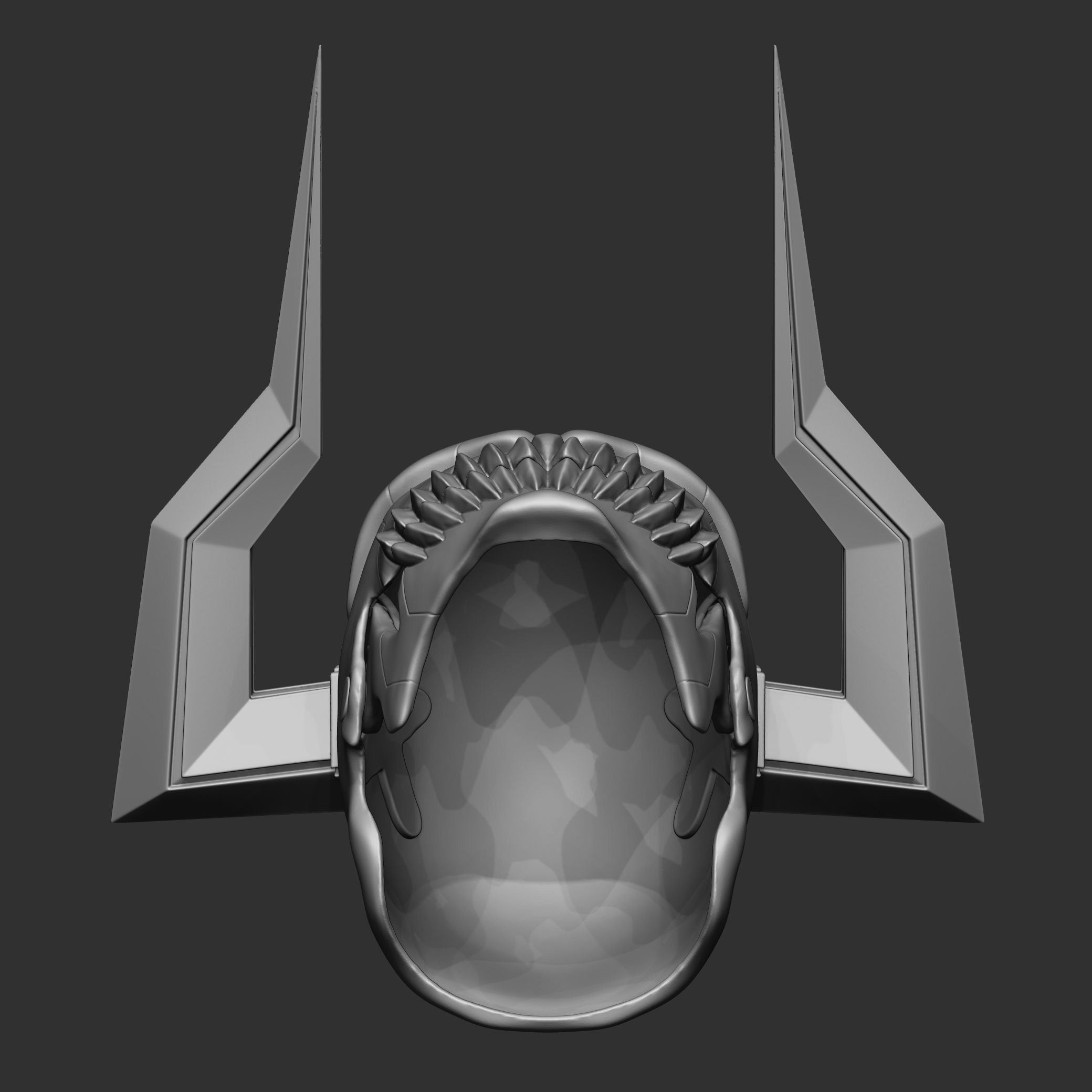 Ichigo VASTO LORDE Hollow Mask 3D print model_13