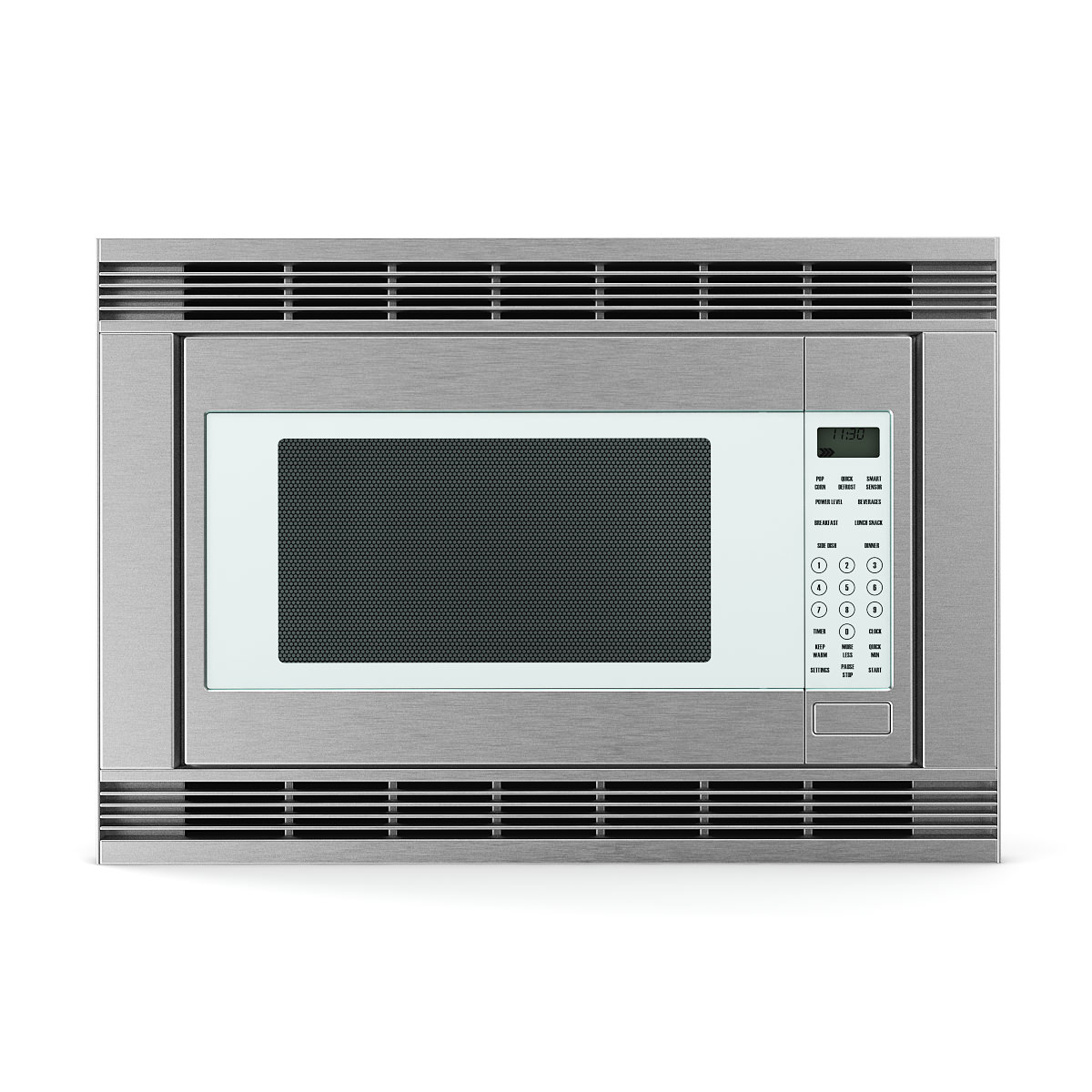 Built in Microwave 3D model_1