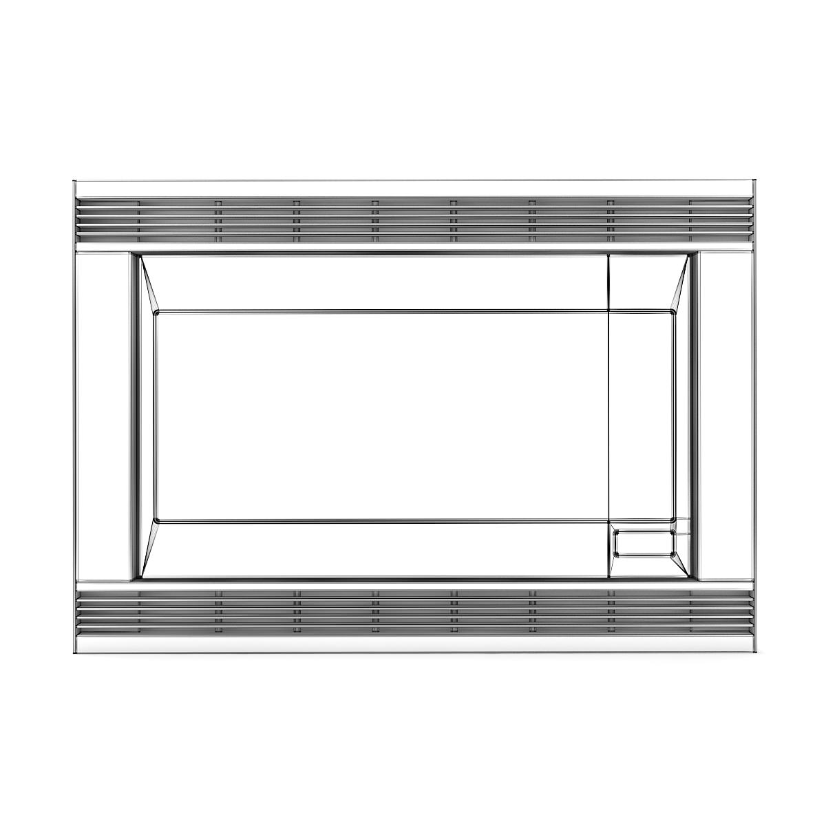 Built in Microwave 3D model_2