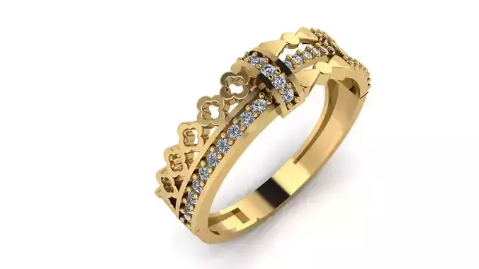 wedding Ring cocktail gemstone printable collection K 006