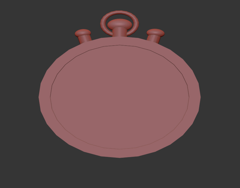 free Lotus Georgia model wall clock Free 3D model_5