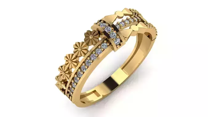 wedding Ring cocktail gemstone printable collection K 009