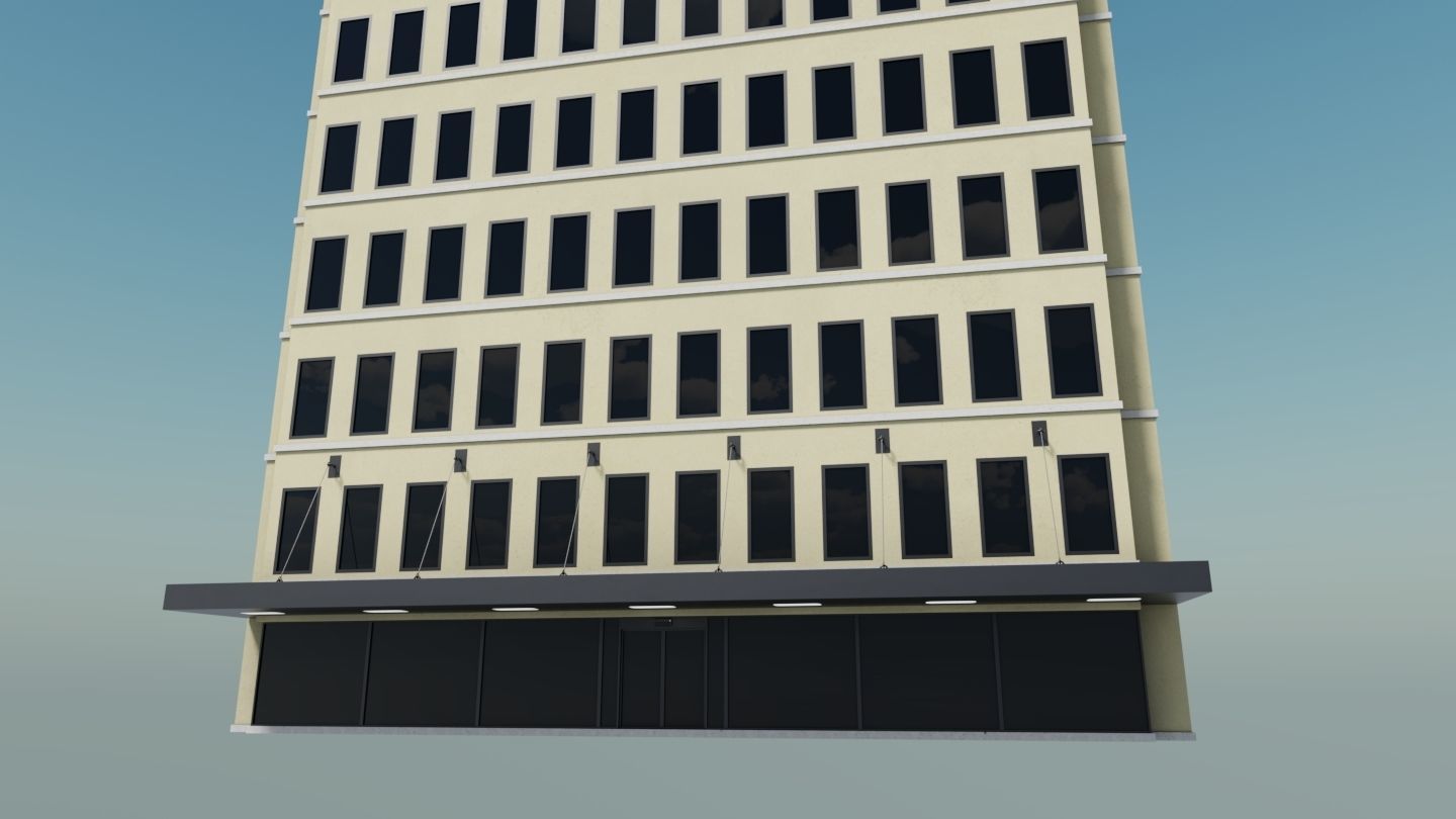Simple High-rise 3D model_20