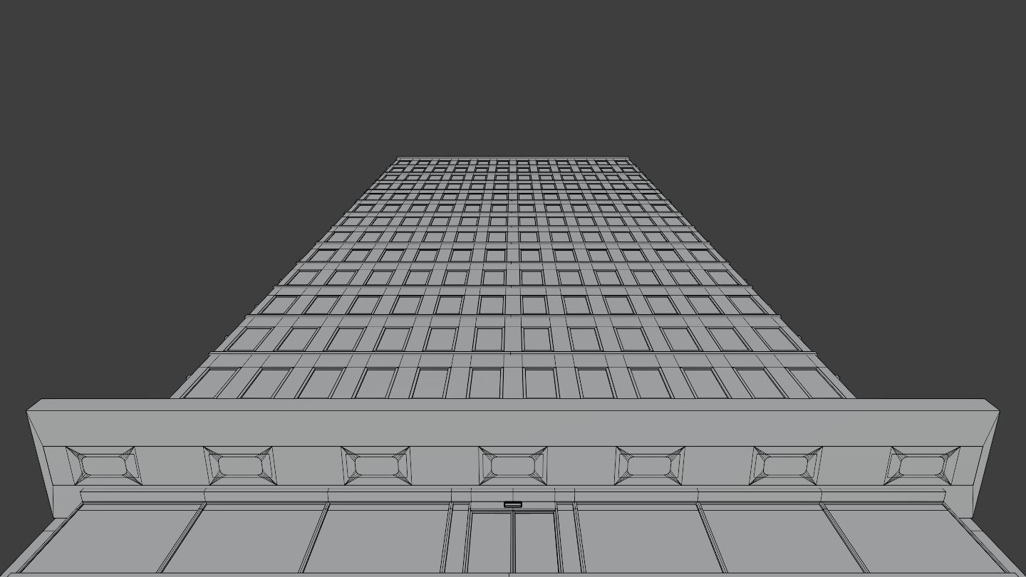 Simple High-rise 3D model_43