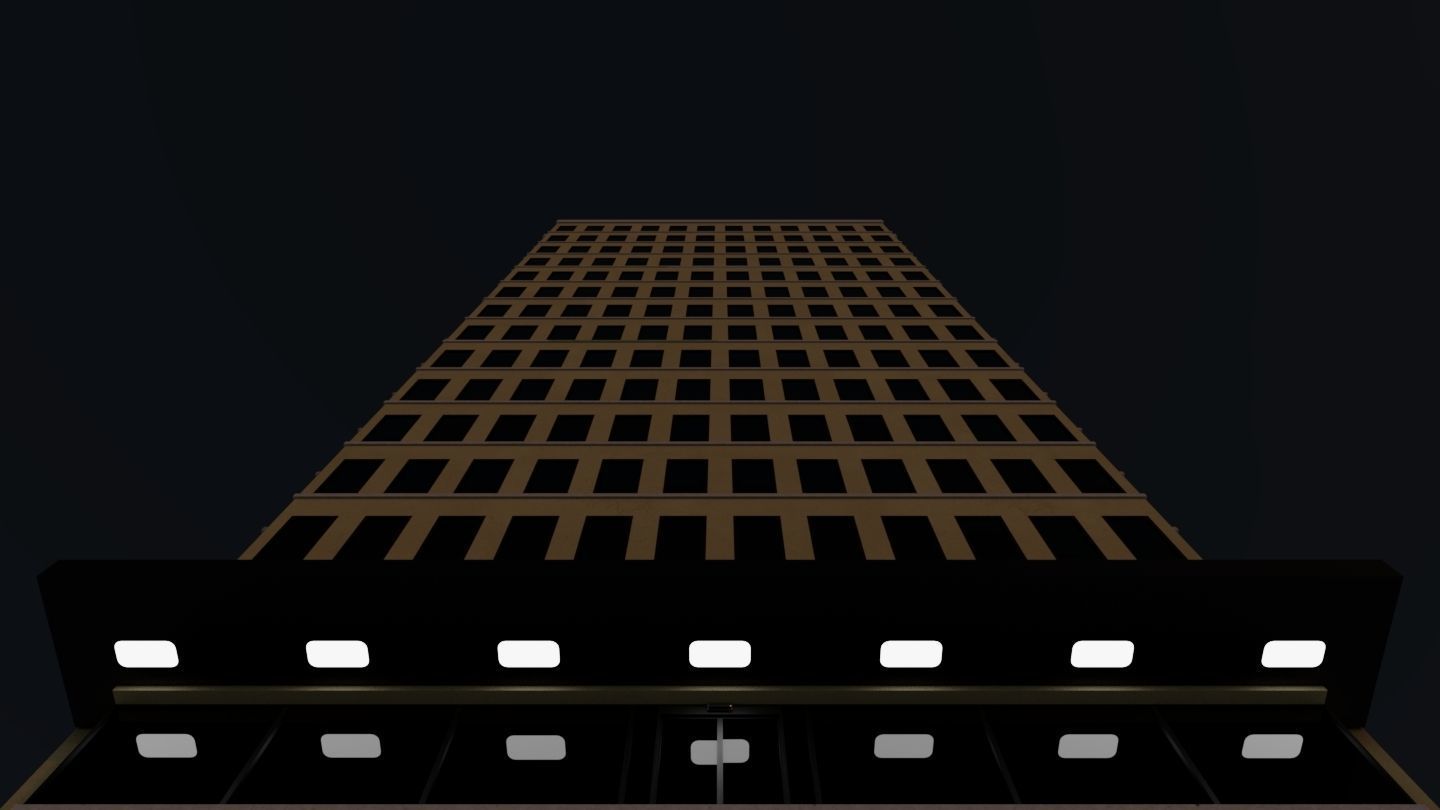 Simple High-rise 3D model_41