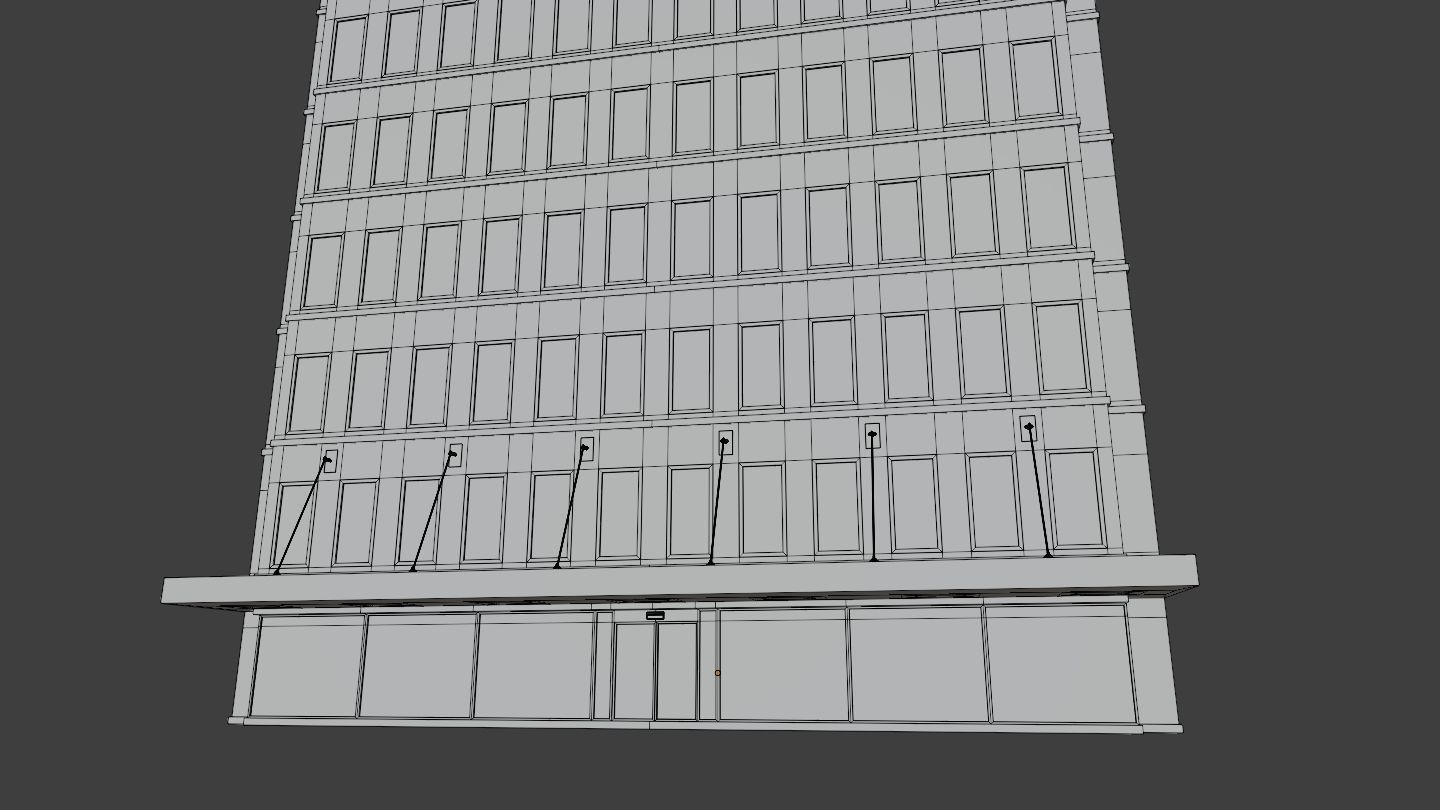 Simple High-rise 3D model_23