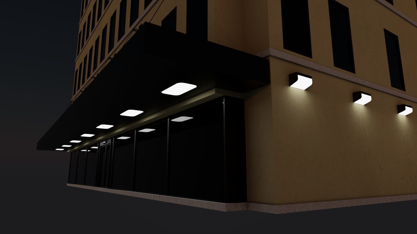 Simple High-rise 3D model_33