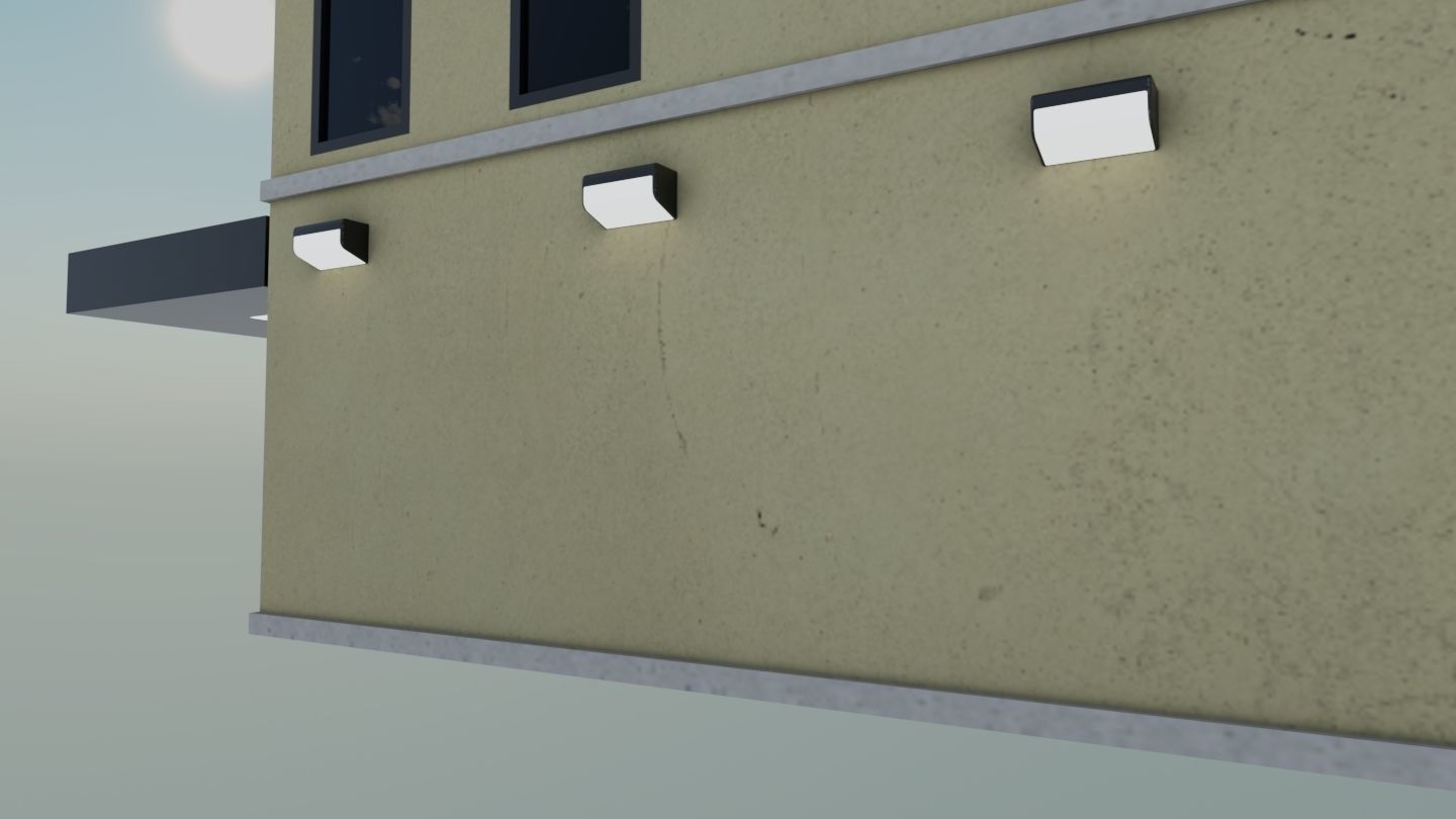 Simple High-rise 3D model_36