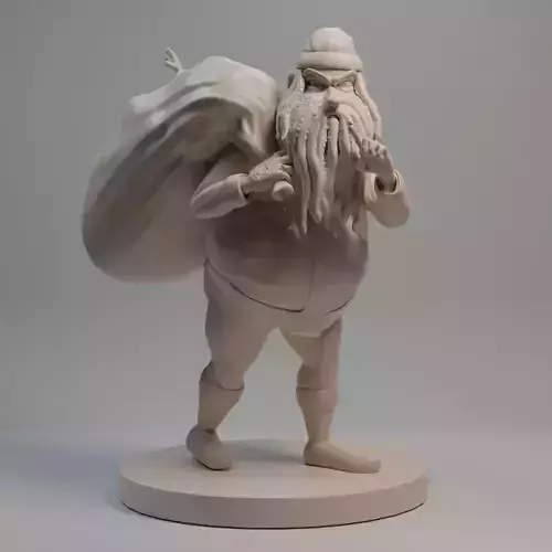 santaklaus santa claus carrying sack